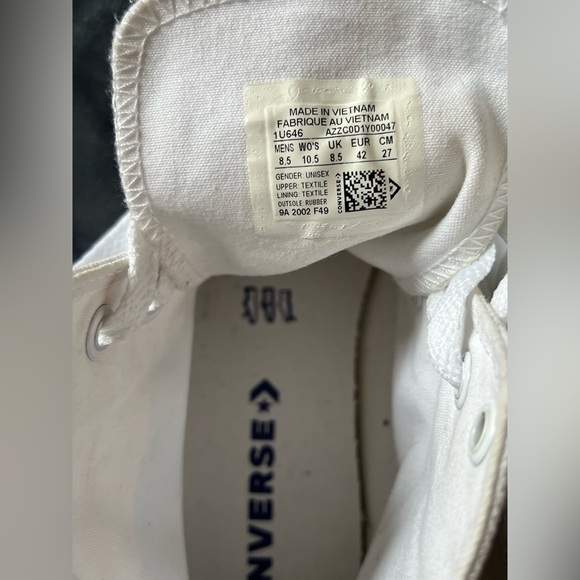 Converse Classic White High-Tops - Picture 5 of 9